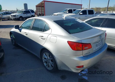 2008 Lexus Is 250 from USA, damaged, VIN JTHCK262285022493